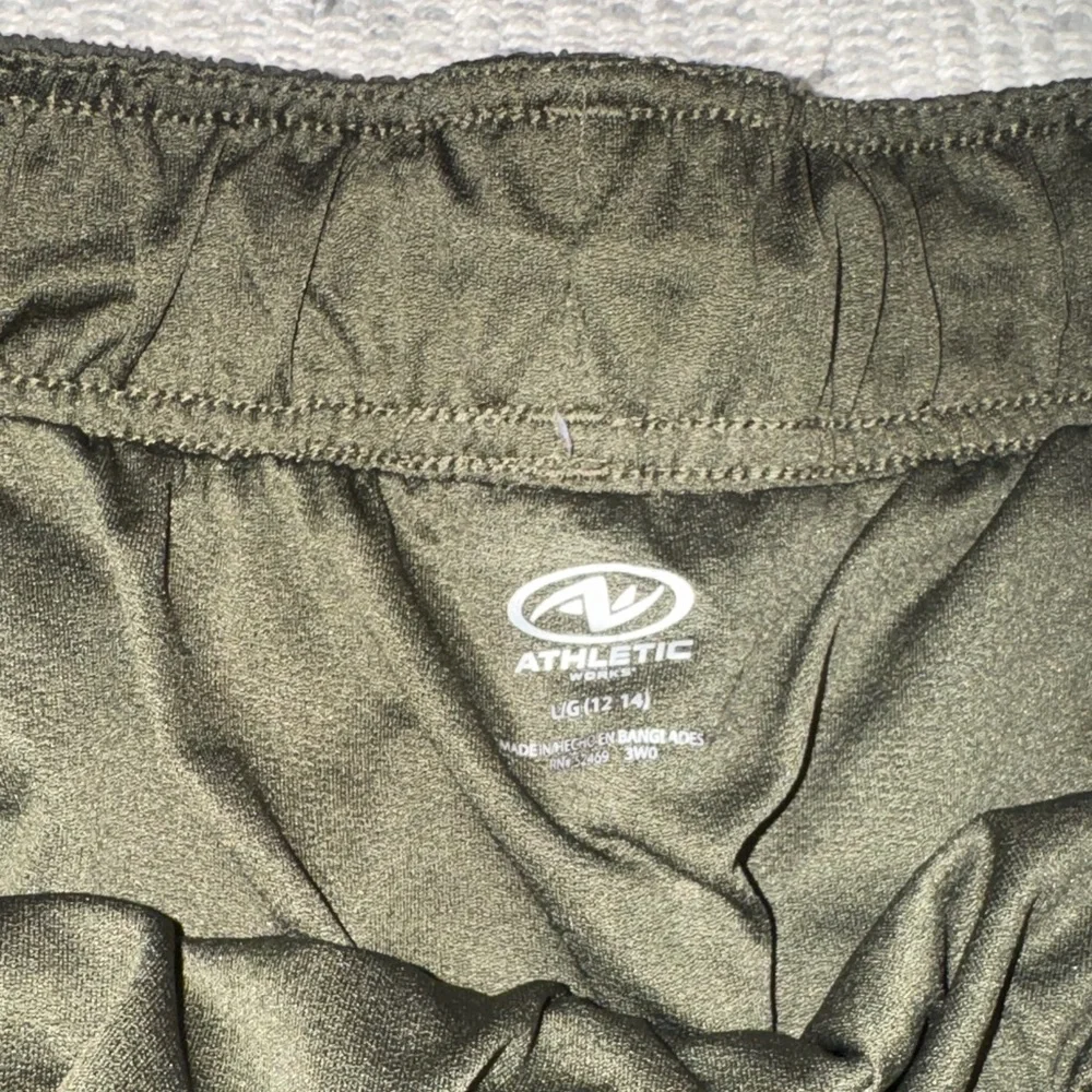 Athletic Works Women's Dark Green Athletic Shorts